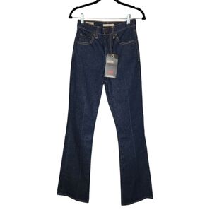 Levi's Ribcage Boot Jeans Dark Wash Size 25